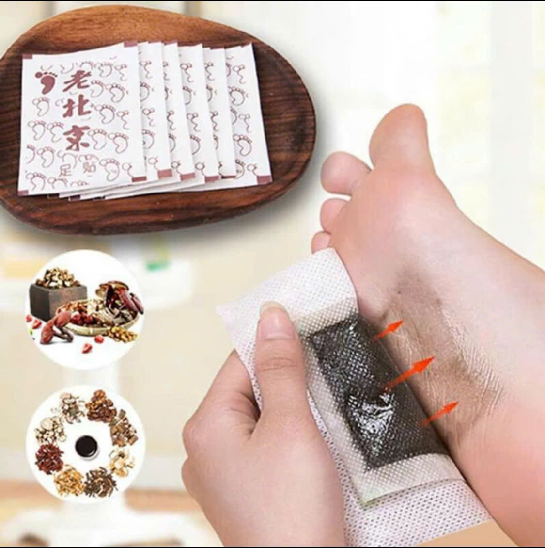 ✨ GIỚI THIỆU COMBO KHUYẾN MẠI ✨  🌿 MIẾNG DÁN THẢI ĐỘC LÃO BẮC KINH – NGẢI CỨU 🌿