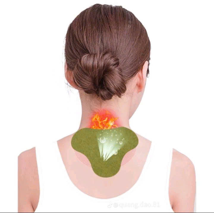 🌿 GIỚI THIỆU SẢN PHẨM 🌿  DÁN VAI GÁY NGẢI CỨU – GIẢM ĐAU, NHỨC MỎI
